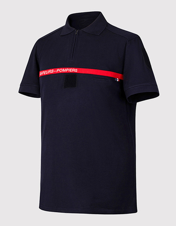 Polo masculin manches courtes non feu SAPEURS-POMPIERS type C